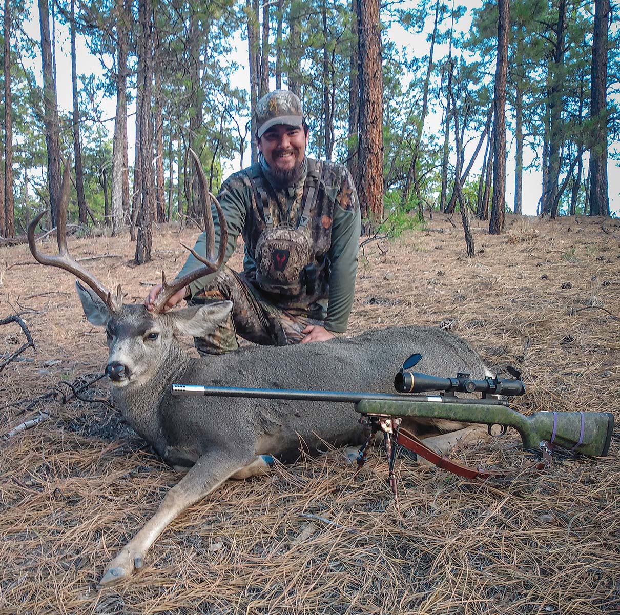 This Arizona Mule Deer was harvested on public land with loads that used this same method of testing except with the 145-grain Barnes LRX bullet from the same Remington 700 rifle chambered in 280 AI. This buck is just one of many mule deer this rifle has taken over the years.